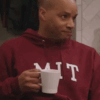 Donald Faison Extended Family Trey Taylor MIT Red Hoodie