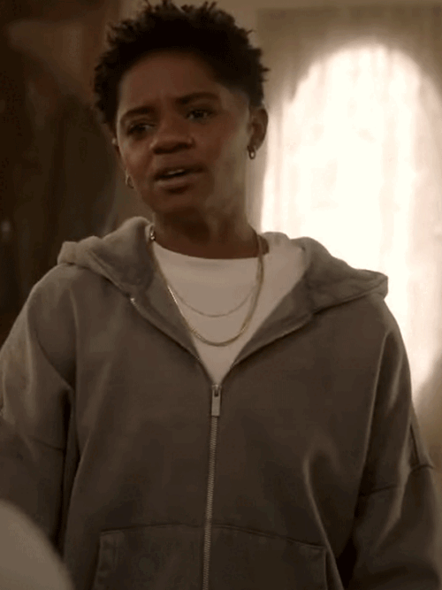 Shop Tamia Cooper All American Just a Grey Hoodie