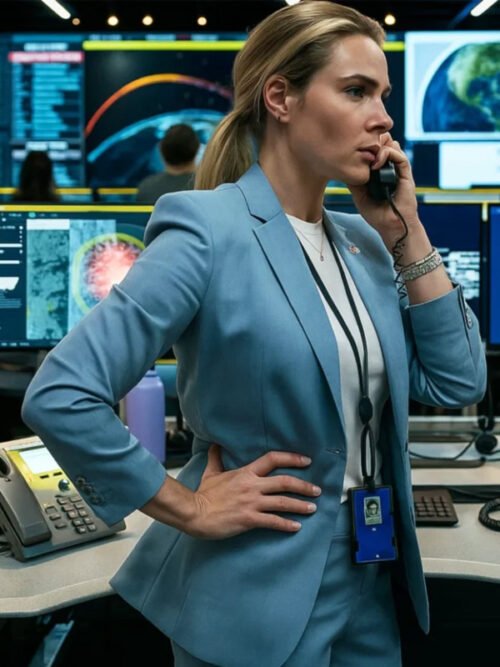 Buy Rebecca Ferguson Movie A House of Dynamite 2025 Captain Olivia Walker Blazer