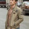 Buy Alfie Allen Atomic Suede Leather Jacket