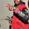 Buy Bankroll Fresh Street Money Red and Black Varsity Jacket