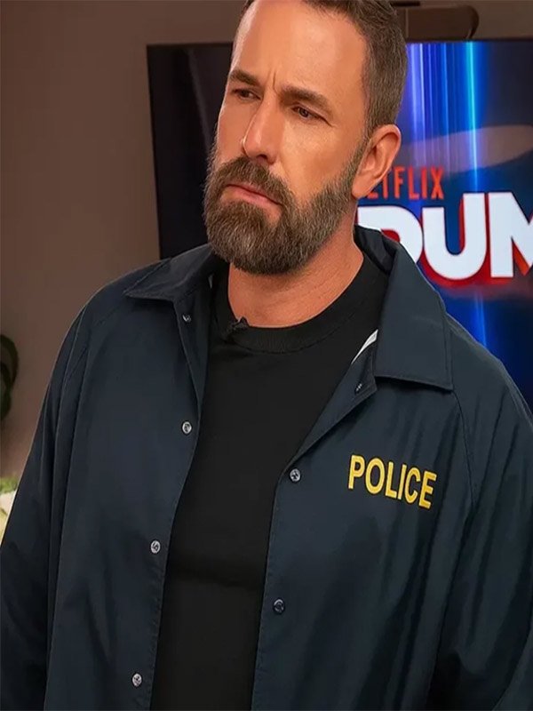 Shop Ben Affleck The Rip Police Jacket