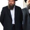 Shop Lipa Caught Stealing Liev Schreiber Black Long Coat