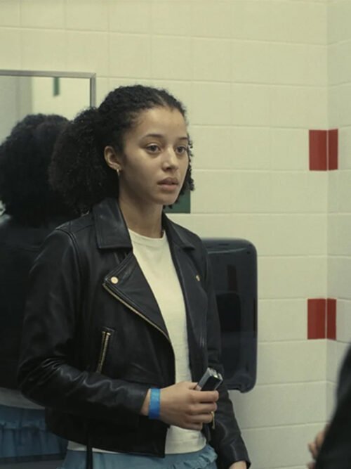 Shop Chase Infiniti One Battle After Another Leather Jacket