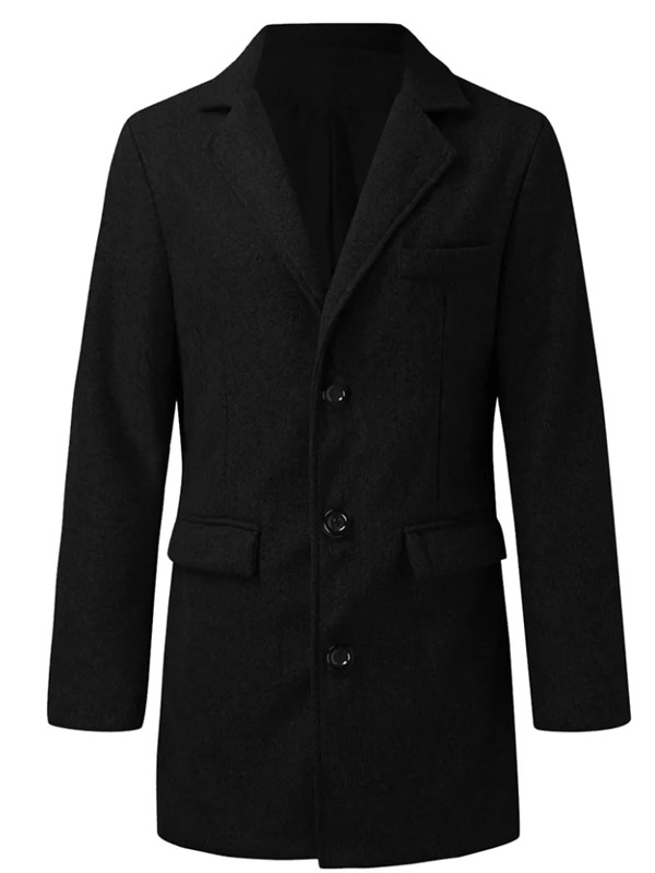 Shop Frankenstein Oscar Isaac Wool Coat - J4 Jacket