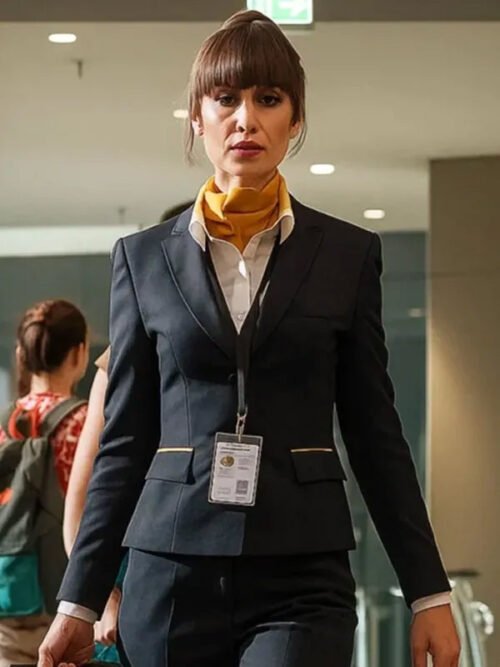Buy Katherine Kelly In Flight Black Blazer