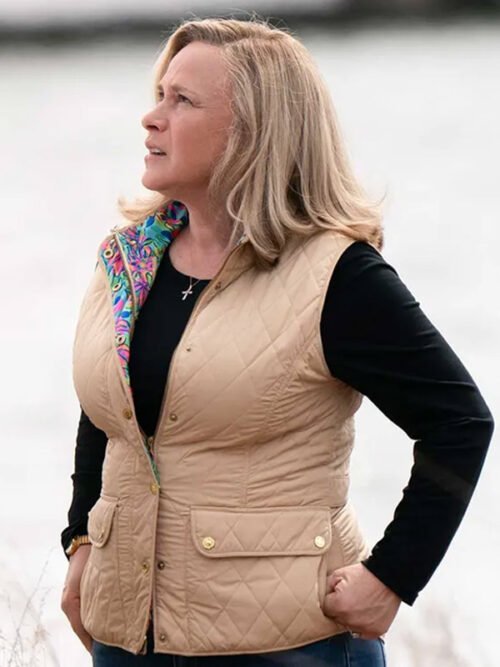 Buy Murdaugh Death in the Family Maggie Beige Vest