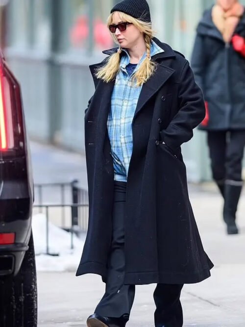 Buy NYC 2025 Jennifer Lawrence Wool Coat