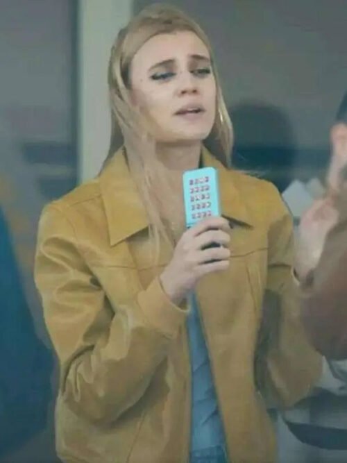 Shop Olympo 2025 Clara Galle Leather Jacket