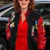 Buy Susan Sarandon The Simpsons Black and Red Varsity Jacket