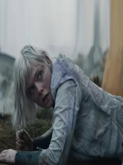 Shop Thia Predator Badlands 2025 White Jacket