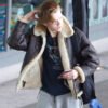 Shop Thomas Brodie-SangsterShearling Jacket