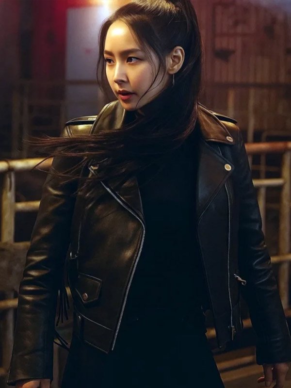 Shop Twelve Lee Joo-bin Leather Jacket