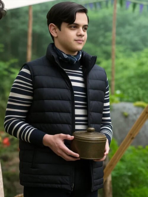 Shop Wednesday S02 Pugsley Addams Black Vest