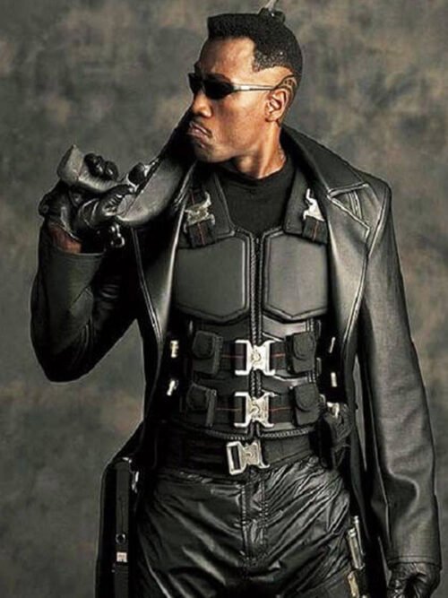 Shop Wesley Snipes Blade Black Vest
