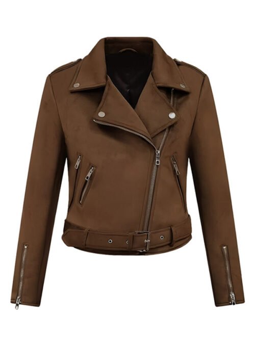 Shop A Cherry Pie Christmas Katie Leclerc Suede Jacket