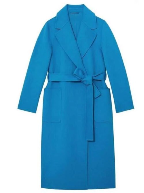 Shop Amelia Heinle The Young and the Restless Blue Coat