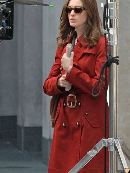 Shop Anne Hathaway Trench Coat