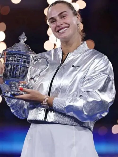 Shop Aryna Sabalenka US Open 2025 Cropped Jacket