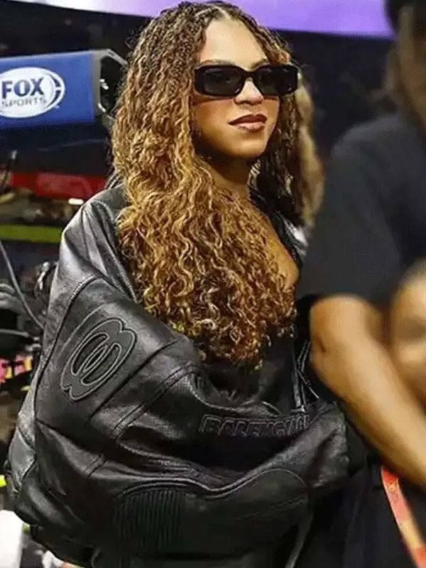 Buy Beyoncé Super Bowl 2025 Leather Jacket
