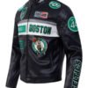 Shop Boston Celtics Leather Jacket