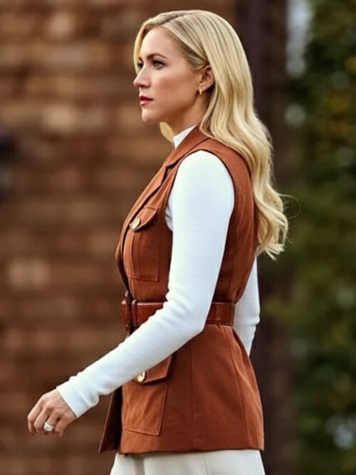 Shop Brittany Snow The Beast in Me Brown Vest
