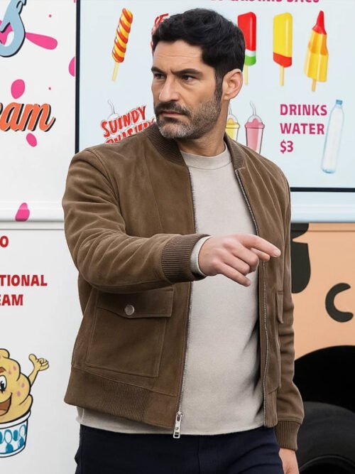 Shop CIA Hart Hoxton Brown Suede Jacket