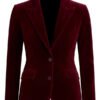 Buy Cassandra Lee Murder in a Small Town Velvet Blazer