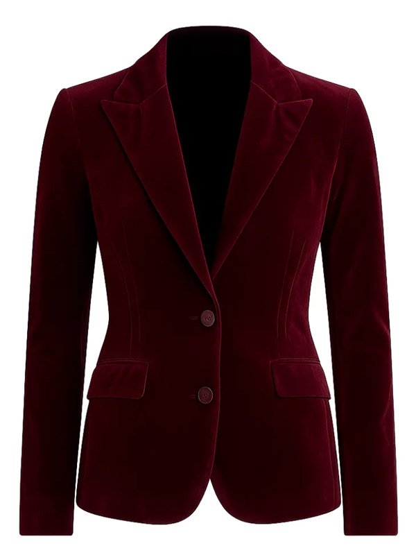 Buy Cassandra Lee Murder in a Small Town Velvet Blazer