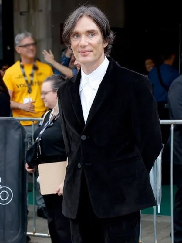 Shop Cillian Murphy Steve Event Black Blazer