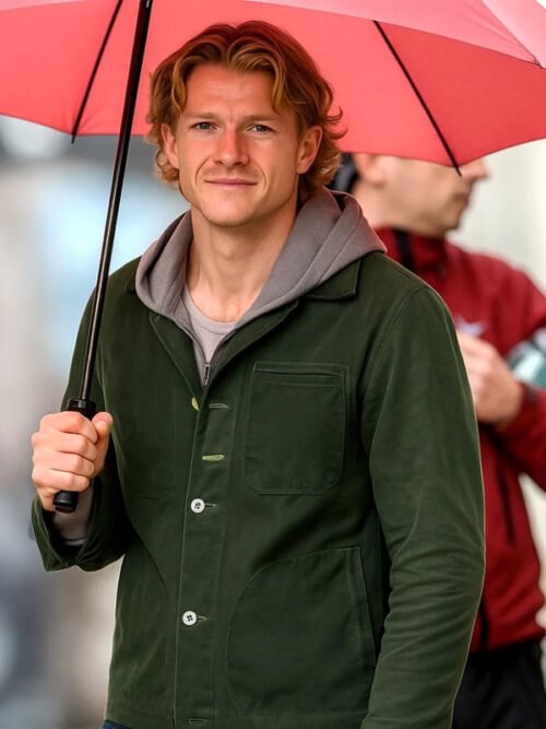 Shop Tom Rhys Harries Clayface Matt Hagen Green Jacket