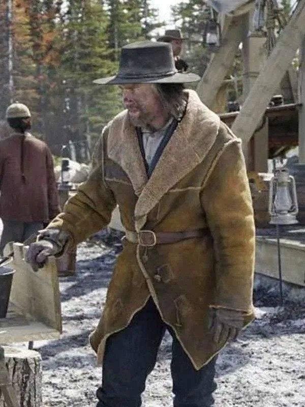 Shop Cullen Bohannon Shearling Coat