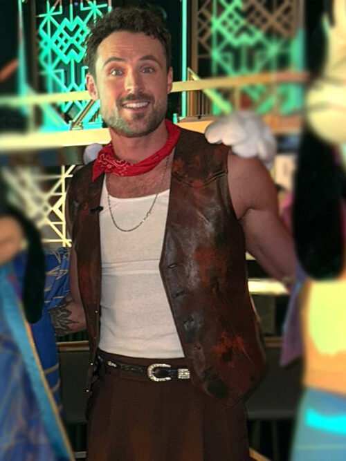 Buy DWTS S33 Dylan Efron Leather Vest