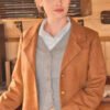 Shop Dominique McElligott Hell on Wheels Wool Coat