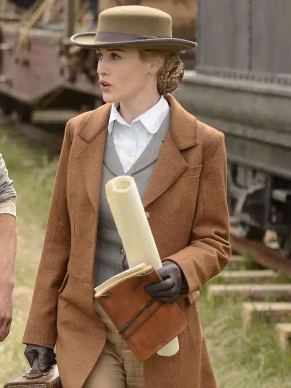 Shop Dominique McElligott Hell on Wheels Coat