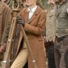 Buy Dominique McElligott Brown Wool Coat