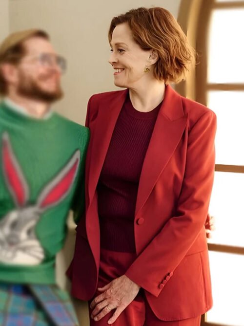 Buy Sigourney Weaver Red Blazer