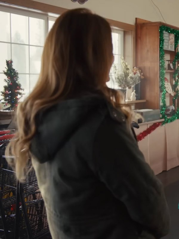 Shop A Wisconsin Christmas Pie Katie Leclerc Green Hooded Jacket