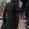 Buy Play Dirty Grofield Black Wool Coat