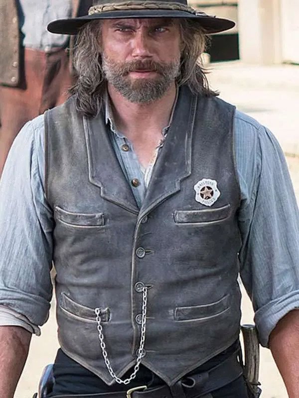 Shop Hell on Wheels Anson Mount Leather Vest