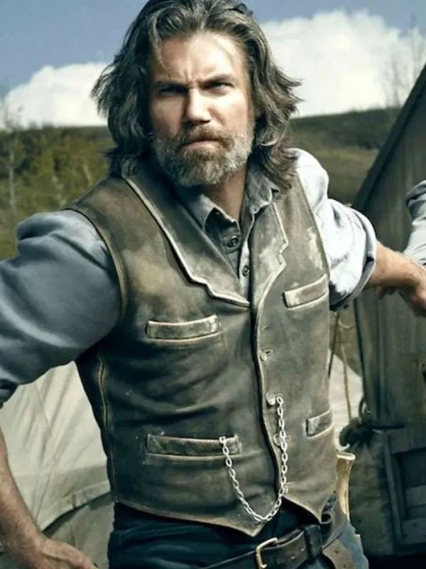 Buy Hell on Wheels Anson Mount Distressed Vest