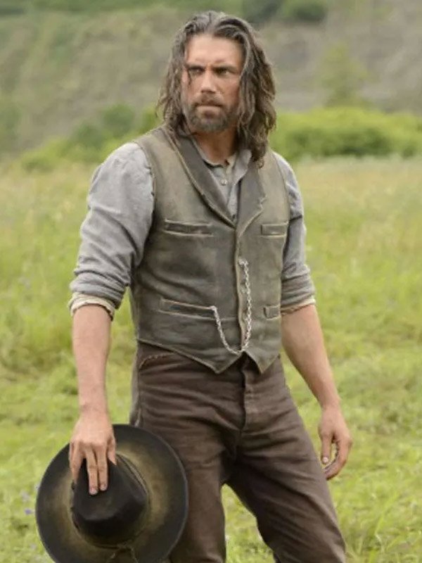 Buy Hell on Wheels Anson Mount Distressed Leather Vest