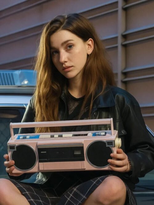 Shop Katie Douglas This Too Shall Pass Leather Jacket