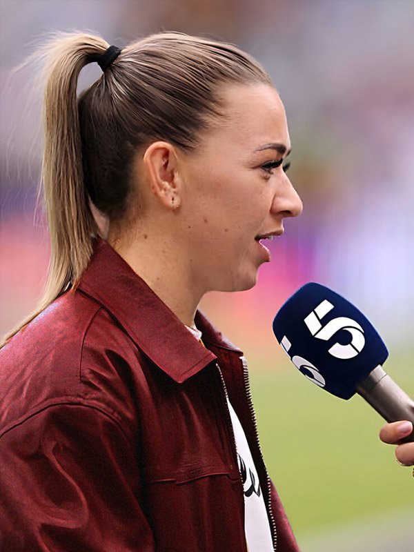 Shop Katie McCabe Matchup Dublin Game Leather Jacket