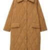 Buy Kim Bo-ra Queen Mantis Brown Quilted Coat