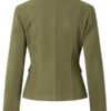 Buy Laurel Hammond-Green Suede Jacket