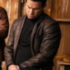Buy Mark Wahlberg Play Dirty 2025 Leather Blazer