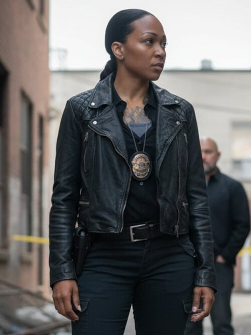 Shop Mercy Kali Reis Leather Jacket