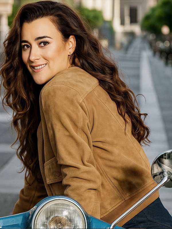 Shop NCIS Tony and Ziva Cote de Pablo Suede Jacket