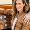 Shop NCIS Tony and Ziva Cote de Pablo Brown Suede Jacket